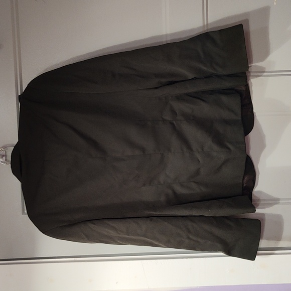 Nell flowers, size 12, women's blazer coat, green - Picture 3 of 3